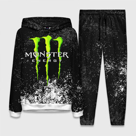 Женский костюм 3D (с толстовкой) с принтом MONSTER ENERGY в Белгороде,  |  | black monster | bmx | claw | cybersport | energy | monster | monster energy | moto | motocross | race | sport | киберспорт | когти | монстер энерджи | монстр | мото | мотокросс | ралли | скейтбординг | спорт | т | энергия