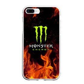 Чехол для iPhone 7Plus/8 Plus матовый с принтом MONSTER ENERGY в Белгороде, Силикон | Область печати: задняя сторона чехла, без боковых панелей | black monster | bmx | claw | cybersport | energy | monster | monster energy | moto | motocross | race | sport | киберспорт | когти | монстер энерджи | монстр | мото | мотокросс | ралли | скейтбординг | спорт | т | энергия