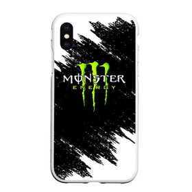 Чехол для iPhone XS Max матовый с принтом MONSTER ENERGY в Белгороде, Силикон | Область печати: задняя сторона чехла, без боковых панелей | black monster | bmx | claw | cybersport | energy | monster | monster energy | moto | motocross | race | sport | киберспорт | когти | монстер энерджи | монстр | мото | мотокросс | ралли | скейтбординг | спорт | т | энергия