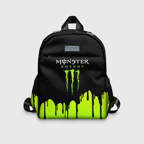 Детский рюкзак 3D с принтом MONSTER ENERGY в Белгороде, 100% полиэстер | лямки с регулируемой длиной, сверху петелька, чтобы рюкзак можно было повесить на вешалку. Основное отделение закрывается на молнию, как и внешний карман. Внутри дополнительный карман. По бокам два дополнительных кармашка | Тематика изображения на принте: black monster | bmx | claw | cybersport | energy | monster | monster energy | moto | motocross | race | sport | киберспорт | когти | монстер энерджи | монстр | мото | мотокросс | ралли | скейтбординг | спорт | т | энергия