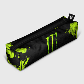 Пенал 3D с принтом MONSTER ENERGY в Белгороде, 100% полиэстер | плотная ткань, застежка на молнии | black monster | bmx | claw | cybersport | energy | monster | monster energy | moto | motocross | race | sport | киберспорт | когти | монстер энерджи | монстр | мото | мотокросс | ралли | скейтбординг | спорт | т | энергия