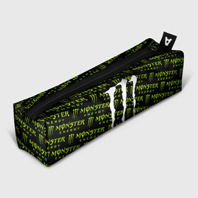 Пенал 3D с принтом MONSTER ENERGY в Белгороде, 100% полиэстер | плотная ткань, застежка на молнии | black monster | bmx | claw | cybersport | energy | monster | monster energy | moto | motocross | race | sport | киберспорт | когти | монстер энерджи | монстр | мото | мотокросс | ралли | скейтбординг | спорт | т | энергия