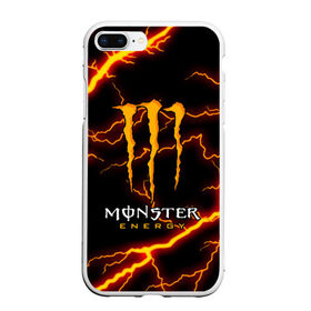 Чехол для iPhone 7Plus/8 Plus матовый с принтом MONSTER ENERGY в Белгороде, Силикон | Область печати: задняя сторона чехла, без боковых панелей | black monster | bmx | claw | cybersport | energy | monster | monster energy | moto | motocross | race | sport | киберспорт | когти | монстер энерджи | монстр | мото | мотокросс | ралли | скейтбординг | спорт | т | энергия