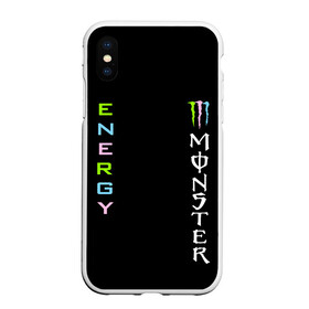 Чехол для iPhone XS Max матовый с принтом MONSTER ENERGY (Z) в Белгороде, Силикон | Область печати: задняя сторона чехла, без боковых панелей | black monster | bmx | claw | cybersport | energy | monster | monster energy | moto | motocross | race | sport | киберспорт | когти | монстер энерджи | монстр | мото | мотокросс | ралли | скейтбординг | спорт | энергия