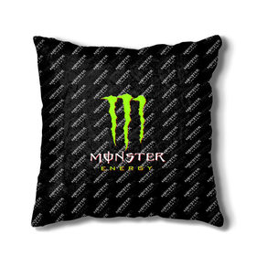 Подушка 3D с принтом MONSTER ENERGY (Z) в Белгороде, наволочка – 100% полиэстер, наполнитель – холлофайбер (легкий наполнитель, не вызывает аллергию). | состоит из подушки и наволочки. Наволочка на молнии, легко снимается для стирки | black monster | bmx | claw | cybersport | energy | monster | monster energy | moto | motocross | race | sport | киберспорт | когти | монстер энерджи | монстр | мото | мотокросс | ралли | скейтбординг | спорт | т | энергия