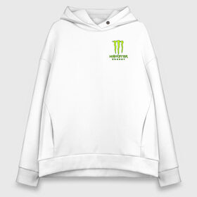 Женское худи Oversize хлопок с принтом MONSTER ENERGY в Белгороде, френч-терри — 70% хлопок, 30% полиэстер. Мягкий теплый начес внутри —100% хлопок | боковые карманы, эластичные манжеты и нижняя кромка, капюшон на магнитной кнопке | black monster | bmx | claw | cybersport | energy | monster | monster energy | moto | motocross | race | sport | киберспорт | когти | монстер энерджи | монстр | мото | мотокросс | ралли | скейтбординг | спорт | т | энергия