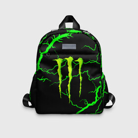 Детский рюкзак 3D с принтом MONSTER ENERGY в Белгороде, 100% полиэстер | лямки с регулируемой длиной, сверху петелька, чтобы рюкзак можно было повесить на вешалку. Основное отделение закрывается на молнию, как и внешний карман. Внутри дополнительный карман. По бокам два дополнительных кармашка | Тематика изображения на принте: black monster | bmx | claw | cybersport | energy | monster | monster energy | moto | motocross | race | sport | киберспорт | когти | монстер энерджи | монстр | мото | мотокросс | ралли | скейтбординг | спорт | т | энергия