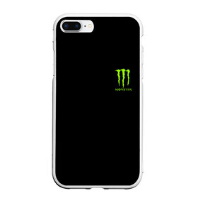 Чехол для iPhone 7Plus/8 Plus матовый с принтом MONSTER ENERGY (+спина) (Z) в Белгороде, Силикон | Область печати: задняя сторона чехла, без боковых панелей | black monster | bmx | claw | cybersport | energy | monster | monster energy | moto | motocross | race | sport | киберспорт | когти | монстер энерджи | монстр | мото | мотокросс | ралли | скейтбординг | спорт | т | энергия