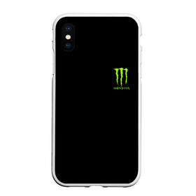 Чехол для iPhone XS Max матовый с принтом MONSTER ENERGY (+спина) (Z) в Белгороде, Силикон | Область печати: задняя сторона чехла, без боковых панелей | black monster | bmx | claw | cybersport | energy | monster | monster energy | moto | motocross | race | sport | киберспорт | когти | монстер энерджи | монстр | мото | мотокросс | ралли | скейтбординг | спорт | т | энергия