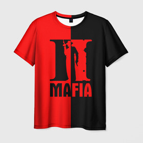 Мужская футболка 3D с принтом MAFIA 2 [9] в Белгороде, 100% полиэфир | прямой крой, круглый вырез горловины, длина до линии бедер | gun | mafia | гангстер | мафия