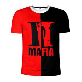 Мужская футболка 3D спортивная с принтом MAFIA 2 [9] в Белгороде, 100% полиэстер с улучшенными характеристиками | приталенный силуэт, круглая горловина, широкие плечи, сужается к линии бедра | gun | mafia | гангстер | мафия