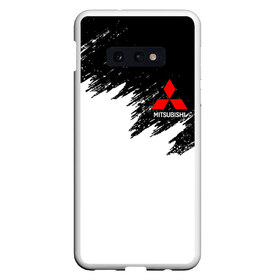 Чехол для Samsung S10E с принтом MITSUBISHI SPORT в Белгороде, Силикон | Область печати: задняя сторона чехла, без боковых панелей | mitsubishi | sport | митсубиси | митсубиши | спорт