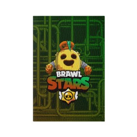 Обложка для паспорта матовая кожа с принтом Brawl Stars Robot Spike в Белгороде, натуральная матовая кожа | размер 19,3 х 13,7 см; прозрачные пластиковые крепления | Тематика изображения на принте: brawl | brawl stars | brawl stars spike robot | spike | spike robot | бравл | бравл кактус | бравл спайк | бравл старс | кактус | робоспайк | спайк | спайк бравл старс