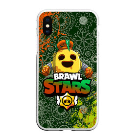 Чехол для iPhone XS Max матовый с принтом Brawl Stars Robot Spike в Белгороде, Силикон | Область печати: задняя сторона чехла, без боковых панелей | brawl | brawl stars | robospike | robot spike | spike | бравл | бравл кактус | бравл спайк | бравл старс | кактус | робоспайк | робот спайк | спайк | спайк робот