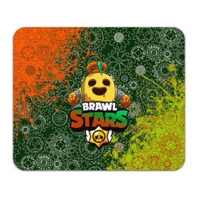 Коврик для мышки прямоугольный с принтом Brawl Stars Robot Spike в Белгороде, натуральный каучук | размер 230 х 185 мм; запечатка лицевой стороны | Тематика изображения на принте: brawl | brawl stars | robospike | robot spike | spike | бравл | бравл кактус | бравл спайк | бравл старс | кактус | робоспайк | робот спайк | спайк | спайк робот