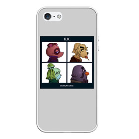 Чехол для iPhone 5/5S матовый с принтом Animal Crossing в Белгороде, Силикон | Область печати: задняя сторона чехла, без боковых панелей | animal crossing | game | gorillaz | new horizons | nintendo | горилаз | животные | игра | нинтендо