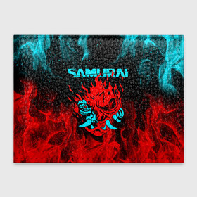 Обложка для студенческого билета с принтом CYBERPUNK 2077 SAMURAI в Белгороде, натуральная кожа | Размер: 11*8 см; Печать на всей внешней стороне | cd project red | cyberpunk 2077 | demon | keanu reeves | samurai | smile | демон | киану ривз | киберпанк 2077 | самураи | смайл