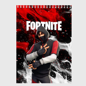 Скетчбук с принтом FORTNITE IKONIK в Белгороде, 100% бумага
 | 48 листов, плотность листов — 100 г/м2, плотность картонной обложки — 250 г/м2. Листы скреплены сверху удобной пружинной спиралью | deadmau5 | fortnite | fortnite 2 | fortnite x маршмелло | ikonik | marshmello | ninja | ninja streamer | raven | travis scott | ворон | иконик | ниндзя | пили | рейвен | трэвис скотт | фортнайт