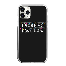 Чехол для iPhone 11 Pro Max матовый с принтом Friends Dont Lie в Белгороде, Силикон |  | 11 | demogorgon | dont | friends | lie | retro | stranger | things | дастин | дела | демогоргон | друзья | лгут | не | оди | одиннадцать | очень | ретро | стив | странные | хоппер | хоукинс