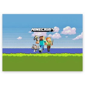 Поздравительная открытка с принтом Minecraft. в Белгороде, 100% бумага | плотность бумаги 280 г/м2, матовая, на обратной стороне линовка и место для марки
 | craft | game | mine | minecraft | minecraftmemories | pixel | tnt | twitter | блок | динамит | игра | красный блок | майнкрафт | маркус перссон | пиксель | ремесло | тротил | шахта
