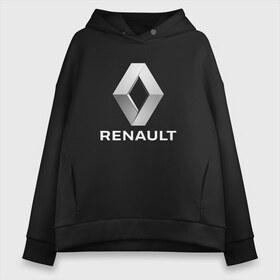 Женское худи Oversize хлопок с принтом RENAULT в Белгороде, френч-терри — 70% хлопок, 30% полиэстер. Мягкий теплый начес внутри —100% хлопок | боковые карманы, эластичные манжеты и нижняя кромка, капюшон на магнитной кнопке | abstract | auto | brand | car | geometry | renault | sport | texture | абстракция | авто | автомобильные | бренд | геометрия | классика | машины | модные | ренаулт | спорт | стиль | текстура