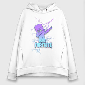 Женское худи Oversize хлопок с принтом Fortnite Marshmello в Белгороде, френч-терри — 70% хлопок, 30% полиэстер. Мягкий теплый начес внутри —100% хлопок | боковые карманы, эластичные манжеты и нижняя кромка, капюшон на магнитной кнопке | chapter 2 | dab | fortnite | i was there | i was there pleasant park feb 2 2019 | marshmello | глава 2 | даб | зефир | игра | маршмелло | маршмеллоу | маршмело | фортнайт | я был там