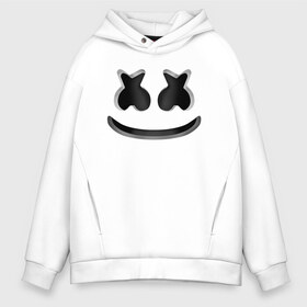 Мужское худи Oversize хлопок с принтом FORTNITE x MARSHMELLO 3D в Белгороде, френч-терри — 70% хлопок, 30% полиэстер. Мягкий теплый начес внутри —100% хлопок | боковые карманы, эластичные манжеты и нижняя кромка, капюшон на магнитной кнопке | Тематика изображения на принте: deadmau5 | fortnite | fortnite 2 | fortnite x маршмелло | ikonik | marshmello | ninja | ninja streamer | raven | travis scott | ворон | иконик | ниндзя | пили | рейвен | трэвис скотт | фортнайт