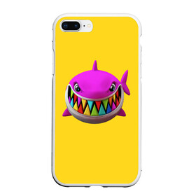 Чехол для iPhone 7Plus/8 Plus матовый с принтом 6IX9INE (+ спина) в Белгороде, Силикон | Область печати: задняя сторона чехла, без боковых панелей | 6 | 6ix9ine | 9 | america | gang | gangsta | gooba | keke | koko | music | rap | shark | tekashi | usa | акула | америка | музыка | реп | рэп | текаши