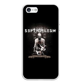 Чехол для iPhone 5/5S матовый с принтом Septicflesh в Белгороде, Силикон | Область печати: задняя сторона чехла, без боковых панелей | septicflesh | арт | дэт дум метал | дэт метал | музыка | рок | симфоник метал