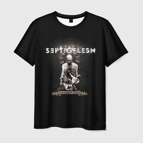 Мужская футболка 3D с принтом Septicflesh в Белгороде, 100% полиэфир | прямой крой, круглый вырез горловины, длина до линии бедер | septicflesh | арт | дэт дум метал | дэт метал | музыка | рок | симфоник метал