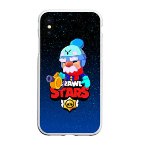 Чехол для iPhone XS Max матовый с принтом BRAWL STARS GALE в Белгороде, Силикон | Область печати: задняя сторона чехла, без боковых панелей | bibi | brawl stars | coach mike | crow | gale | leon | leon shark | max | mecha crow | mortis | mr.p | phoenix | sally leon | sandy | spike | sprout | tara | unicorn | virus 8 bit | werewolf | ворон | оборотень