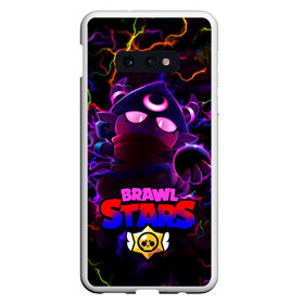 Чехол для Samsung S10E с принтом Evil Gene Brawl Stars в Белгороде, Силикон | Область печати: задняя сторона чехла, без боковых панелей | Тематика изображения на принте: brawl | brawlers | crow | gale | leon | max | rogue | sally | spike | sprout | stars | tropic | wolf | бравл | волк | ворон | джин | лев | леон | макс | мортис | салли | спраут | старс | тигр