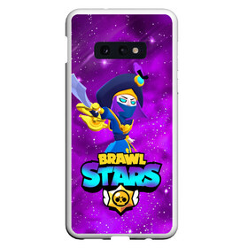 Чехол для Samsung S10E с принтом Rogue Mortis Brawl Stars в Белгороде, Силикон | Область печати: задняя сторона чехла, без боковых панелей | Тематика изображения на принте: brawl | brawlers | crow | gale | leon | max | rogue | sally | spike | sprout | stars | tropic | wolf | бравл | волк | ворон | джин | лев | леон | макс | мортис | салли | спраут | старс | тигр