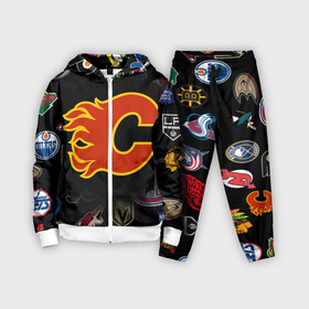 Детский костюм 3D с принтом Calgary Flames (Z) в Белгороде,  |  | anaheim ducks | arizona coyotes | boston bruins | buffalo sabres | calgary flames | canadiens de montreal | carolina hurricanes | chicago blackhawks | colorado avalanche | columbus blue jackets | dallas stars | detroit red wings | edmonton oil | hockey | 