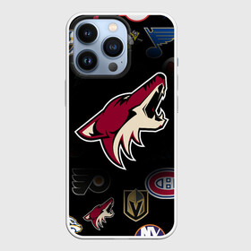 Чехол для iPhone 13 Pro с принтом Arizona Coyotes | NHL (Z) в Белгороде,  |  | Тематика изображения на принте: anaheim ducks | arizona coyotes | boston bruins | buffalo sabres | calgary flames | canadiens de montreal | carolina hurricanes | chicago blackhawks | colorado avalanche | columbus blue jackets | dallas stars | detroit red wings | edmonton oil | hockey | 