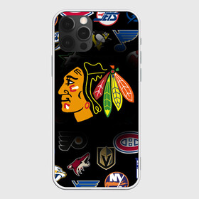 Чехол для iPhone 12 Pro с принтом Chicago Blackhawks (Z) в Белгороде, силикон | область печати: задняя сторона чехла, без боковых панелей | Тематика изображения на принте: anaheim ducks | arizona coyotes | boston bruins | buffalo sabres | calgary flames | canadiens de montreal | carolina hurricanes | chicago blackhawks | colorado avalanche | columbus blue jackets | dallas stars | detroit red wings | edmonton oil | hockey | 