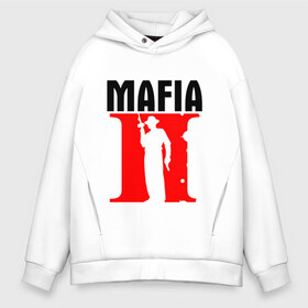 Мужское худи Oversize хлопок с принтом Mafia IIDefinitive Edition(Z) в Белгороде, френч-терри — 70% хлопок, 30% полиэстер. Мягкий теплый начес внутри —100% хлопок | боковые карманы, эластичные манжеты и нижняя кромка, капюшон на магнитной кнопке | Тематика изображения на принте: definitive edition | mafia | mafia ii | игра | мафия | мафия 2 | шутер