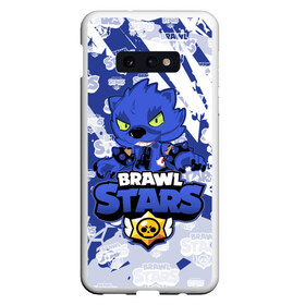 Чехол для Samsung S10E с принтом BRAWL STARS LEON WOLF в Белгороде, Силикон | Область печати: задняя сторона чехла, без боковых панелей | 8 bit | 8 бит | bibi | brawl stars | crow | el brown | leon | leon shark | max | mr.p | sally leon | shark | stars | virus | werewolf | акула | биби | вирус | ворон | леон | оборотень | пингвин