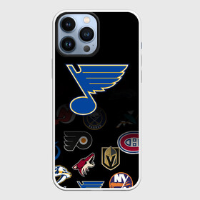 Чехол для iPhone 13 Pro Max с принтом NHL St. Louis Blues (Z) в Белгороде,  |  | anaheim ducks | arizona coyotes | boston bruins | buffalo sabres | canadiens de montreal | carolina hurricanes | chicago blackhawks | colorado | hockey | nhl | st. louis blues | нхл | паттерн | спорт | хоккей