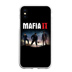 Чехол для iPhone XS Max матовый с принтом Mafia IIDefinitive Edition в Белгороде, Силикон | Область печати: задняя сторона чехла, без боковых панелей | Тематика изображения на принте: definitive edition | mafia | mafia ii | вито скалетта | генри томасино | джо барбаро | игра | лео галанте | мафия | мафия 2 | томас анджело | франческа | фрэнк винчи | шутер | эдди скарпа