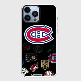 Чехол для iPhone 13 Pro Max с принтом NHL Canadiens de Montral (Z) в Белгороде,  |  | anaheim ducks | arizona coyotes | boston bruins | buffalo sabres | calgary flames | canadiens de montreal | carolina hurricanes | chicago blackhawks | colorado | hockey | nhl | нхл | паттерн | спорт | хоккей