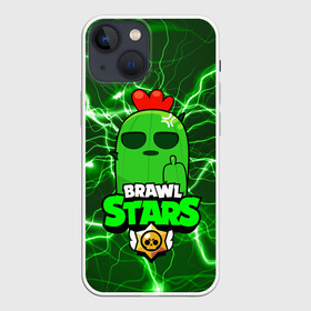 Чехол для iPhone 13 mini с принтом Brawl Stars SPIKE в Белгороде,  |  | 8 bit | 8 бит | bibi | brawl | brawl stars | crow | leon | spike | sprout | stars | бравл | бравл старс | браво старс | игра | компьютерная | кров | леон | онлайн | старс