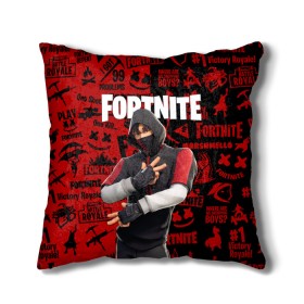 Подушка 3D с принтом FORTNITE x IKONIK в Белгороде, наволочка – 100% полиэстер, наполнитель – холлофайбер (легкий наполнитель, не вызывает аллергию). | состоит из подушки и наволочки. Наволочка на молнии, легко снимается для стирки | deadmau5 | fortnite | fortnite 2 | fortnite x маршмелло | ikonik | marshmello | ninja | ninja streamer | raven | travis scott | ворон | иконик | ниндзя | пили | рейвен | трэвис скотт | фортнайт