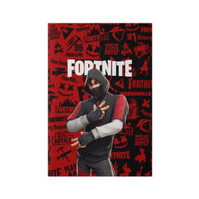 Обложка для паспорта матовая кожа с принтом FORTNITE x IKONIK в Белгороде, натуральная матовая кожа | размер 19,3 х 13,7 см; прозрачные пластиковые крепления | deadmau5 | fortnite | fortnite 2 | fortnite x маршмелло | ikonik | marshmello | ninja | ninja streamer | raven | travis scott | ворон | иконик | ниндзя | пили | рейвен | трэвис скотт | фортнайт