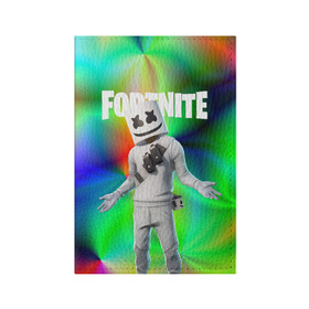 Обложка для паспорта матовая кожа с принтом FORTNITE x MARSHMELLO в Белгороде, натуральная матовая кожа | размер 19,3 х 13,7 см; прозрачные пластиковые крепления | Тематика изображения на принте: deadmau5 | fortnite | fortnite 2 | fortnite x маршмелло | ikonik | marshmello | ninja | ninja streamer | raven | travis scott | ворон | иконик | ниндзя | пили | рейвен | трэвис скотт | фортнайт