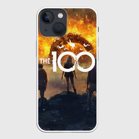 Чехол для iPhone 13 mini с принтом The 100 | Сотня (Z) в Белгороде,  |  | 100 | the 100 | the100 | беллами блейк | кларк гриффин | монти грин | сериал | сотня | сто | финн коллинз