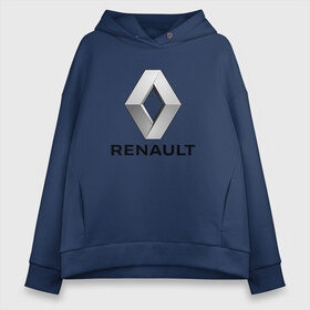 Женское худи Oversize хлопок с принтом RENAULT в Белгороде, френч-терри — 70% хлопок, 30% полиэстер. Мягкий теплый начес внутри —100% хлопок | боковые карманы, эластичные манжеты и нижняя кромка, капюшон на магнитной кнопке | Тематика изображения на принте: abstract | auto | brand | car | geometry | renault | sport | texture | абстракция | авто | автомобильные | бренд | геометрия | классика | машины | модные | ренаулт | спорт | стиль | текстура