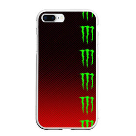 Чехол для iPhone 7Plus/8 Plus матовый с принтом MONSTER ENERGY (Z) в Белгороде, Силикон | Область печати: задняя сторона чехла, без боковых панелей | black monster | bmx | claw | cybersport | energy | monster | monster energy | moto | motocross | race | sport | киберспорт | когти | монстер энерджи | монстр | мото | мотокросс | ралли | скейтбординг | спорт | т | энергия