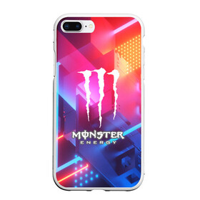 Чехол для iPhone 7Plus/8 Plus матовый с принтом MONSTER ENERGY в Белгороде, Силикон | Область печати: задняя сторона чехла, без боковых панелей | amg | auto | bmw | honda | jdm | mercedes | nissan | porsche | racing | sport | subar | toyota | автомобил | автомобильные | киа | лексус | марка | машины | митсубиси | ниссан | порше | спорт | субару | тесла | тойота | хонда