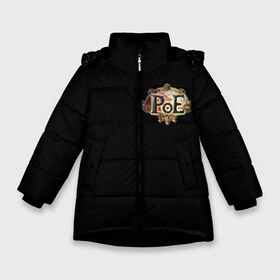Зимняя куртка для девочек 3D с принтом Path of Exile 8 в Белгороде, ткань верха — 100% полиэстер; подклад — 100% полиэстер, утеплитель — 100% полиэстер. | длина ниже бедра, удлиненная спинка, воротник стойка и отстегивающийся капюшон. Есть боковые карманы с листочкой на кнопках, утяжки по низу изделия и внутренний карман на молнии. 

Предусмотрены светоотражающий принт на спинке, радужный светоотражающий элемент на пуллере молнии и на резинке для утяжки. | Тематика изображения на принте: pas of exile | pat of exile | path of exile | poe | пое